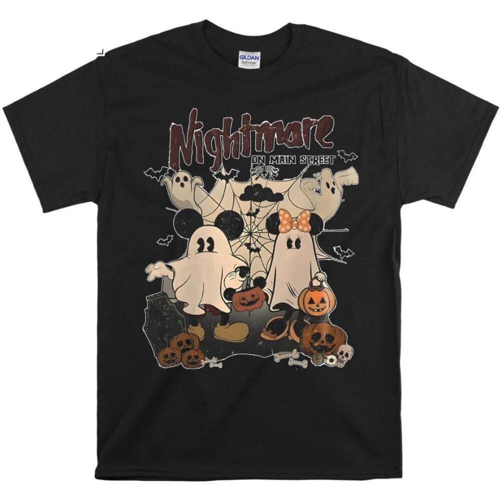 Halloween Shirt, Nightmare On The Main Street, Disney Halloween Shirt